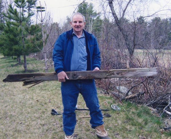RCA-Bruce-Clark-cross-arm-pole-RCA-2005 Bruce Clark at the original RCA site