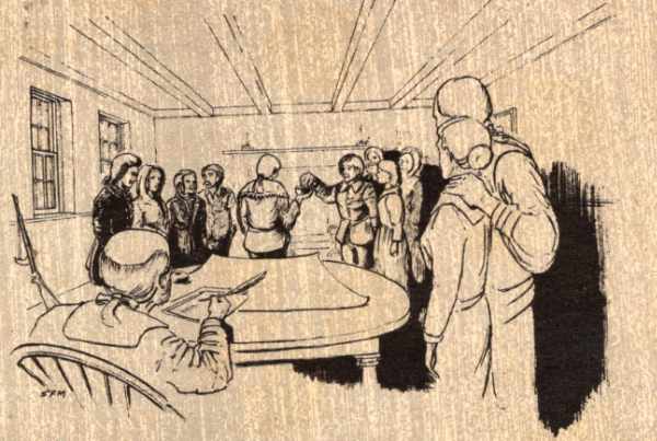 American-Revolution-Community-Meeting-Belfast-Maine-Illus
